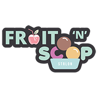 Fruit n Scoop business logo design