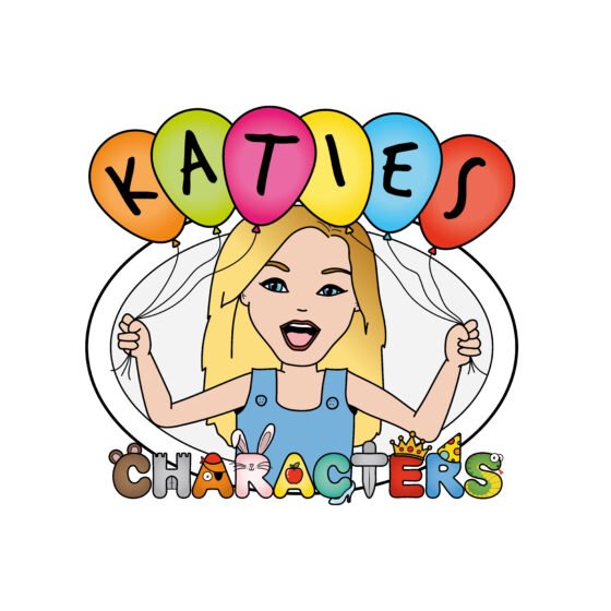 Katie's Characters professional logo redraw
