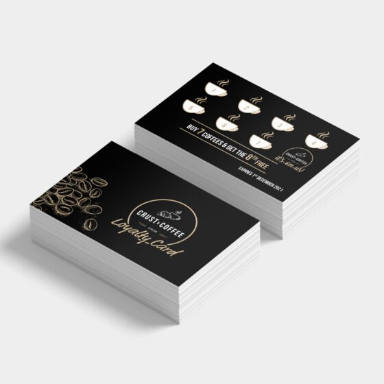 Business card design and printing in Leicester