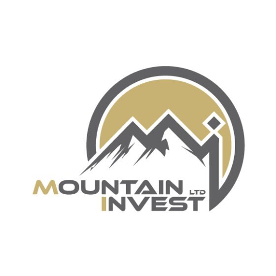 Logo design Leicester – Mountain Invest business logo by L&B Creative Design